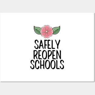 #SafelyReopenSchools Safely Reopen Schools Posters and Art